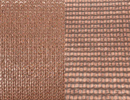 Malla Sombra Driz Rust Gold HDPE Impermeable